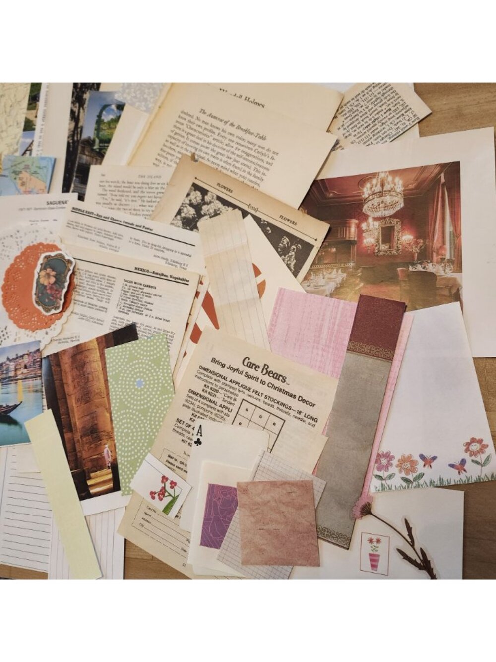 70 + Piece Ephemera Lot Junk Journal Scrapbooking Paper Supplies Mixed Bundle - Picture 3 of 7